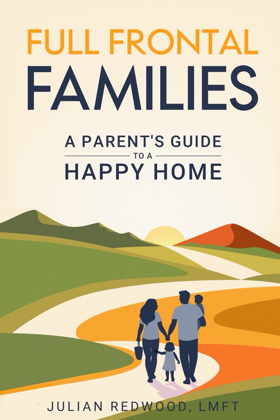 The cover of Full Frontal Families.